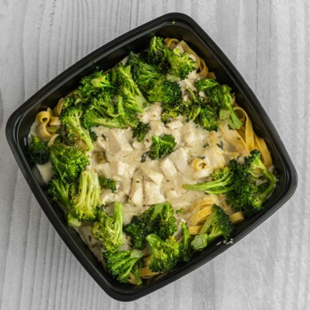 Fettuccini W/ Broccoli.