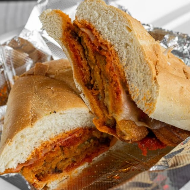 Veal Cutlet Sandwich.