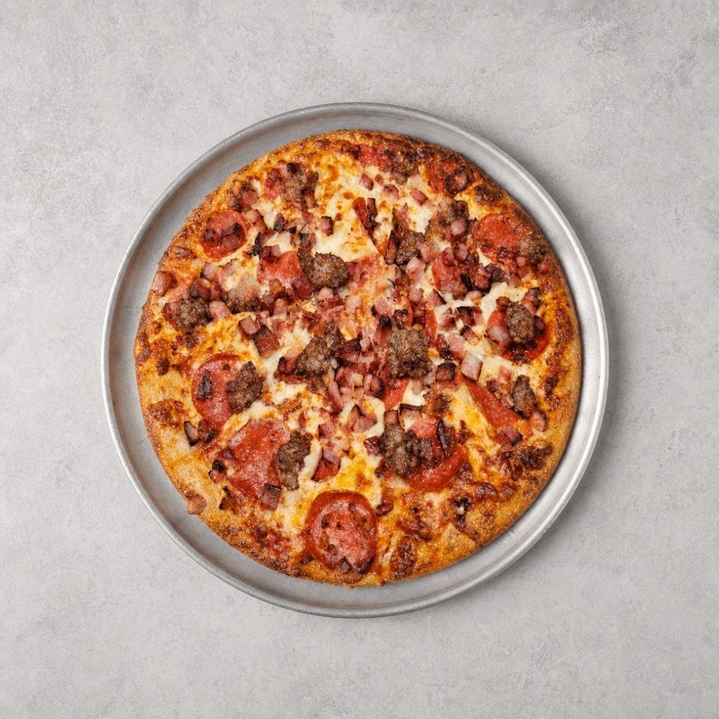 12" The Heavy D Pizza.