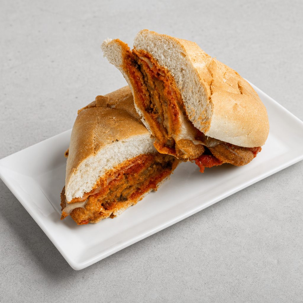 Veal Cutlet Sandwich.