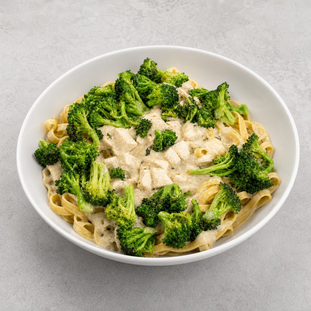 Fettuccini W/ Broccoli.
