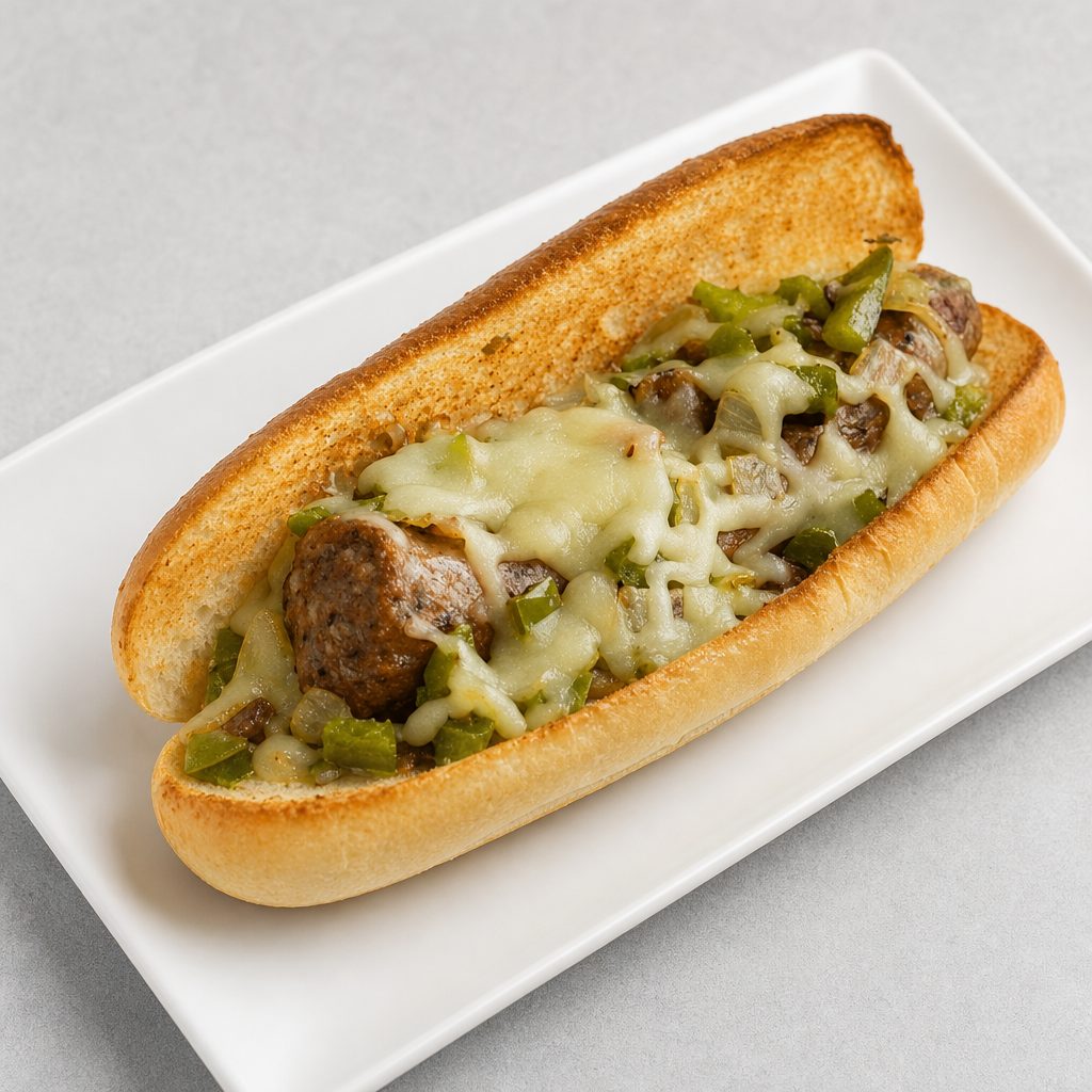 Italian Sausage Sandwich.