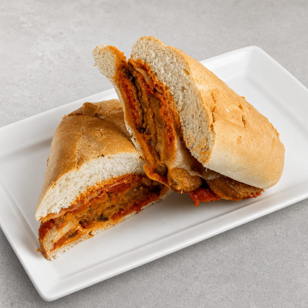 Chicken Cutlet Sandwich.