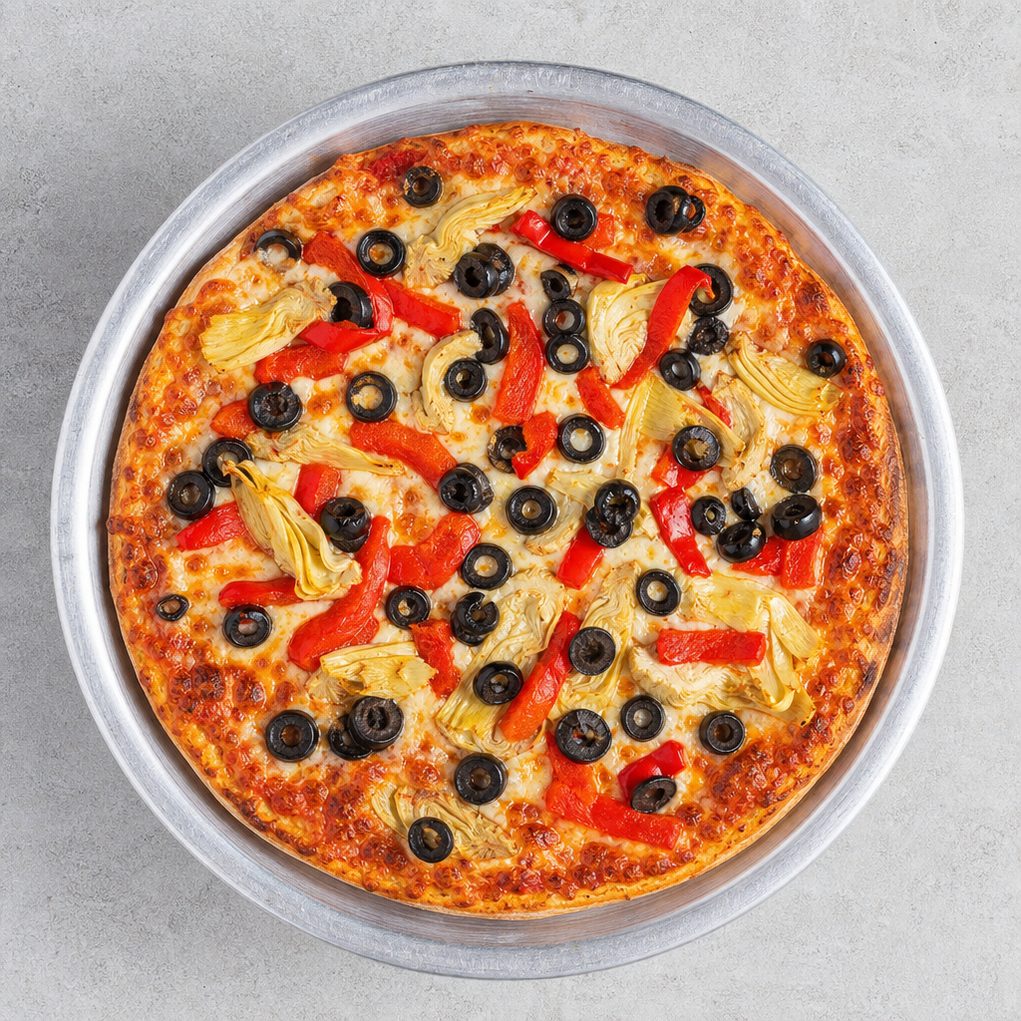 12" Veggie Premium Pizza.